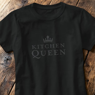 T-shirt Couronne de chapeau de pickleball Kitchen Queen, c
