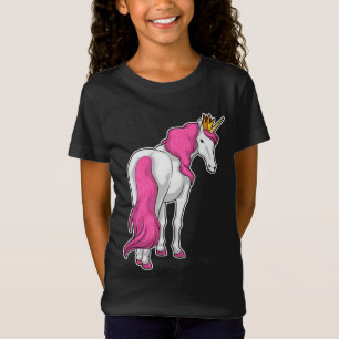 T-Shirt Couronne de la reine Unicorne
