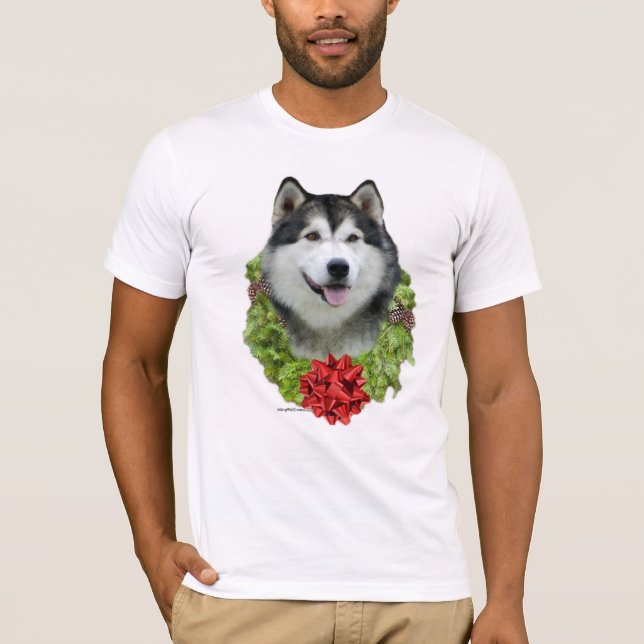 T-shirt Couronne de malamute de l'Alaska (Devant)