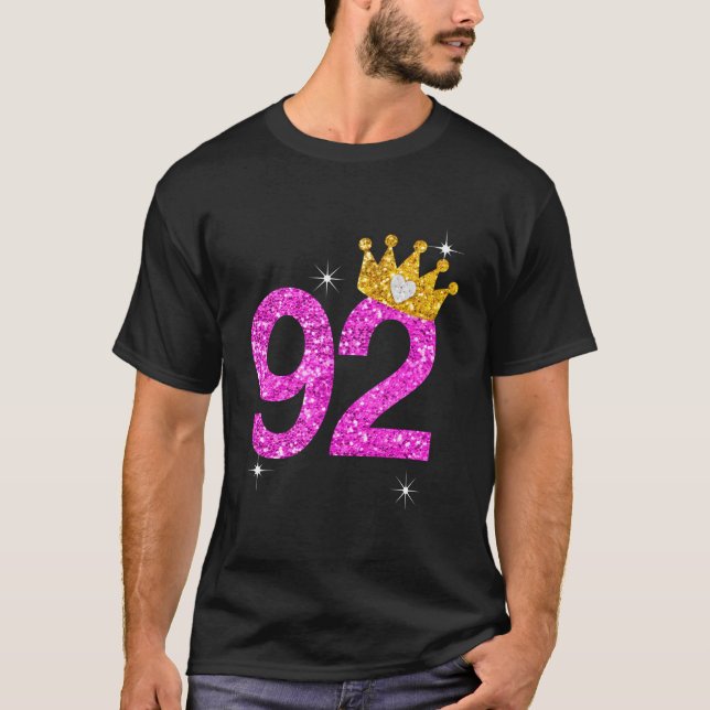 T-shirt Couronne de princesse 92Nd (Devant)