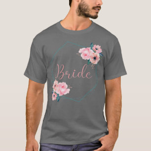 T-shirt Couronne de roses pour enterrement de vie de jeune