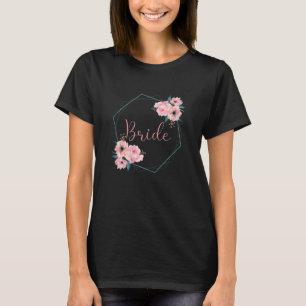 T-shirt Couronne de roses pour enterrement de vie de jeune