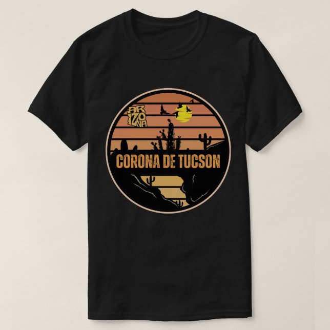 T-shirt Couronne de Tucson, Arizona (Design devant)
