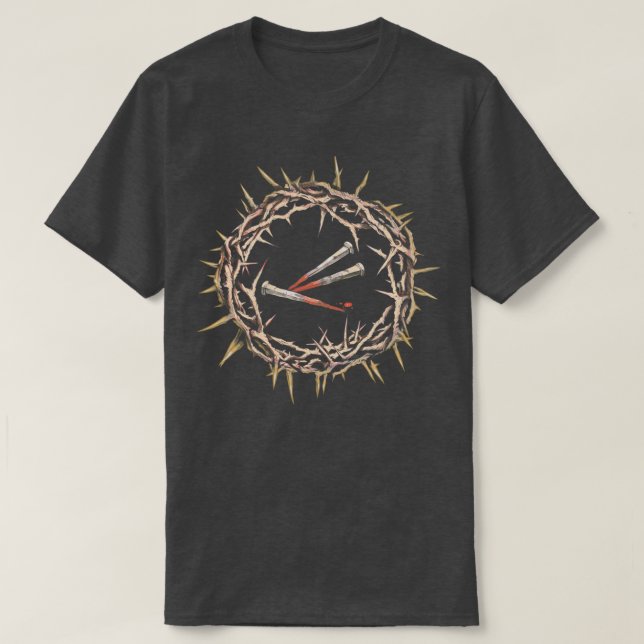 T-shirt Couronne d'épines (Design devant)