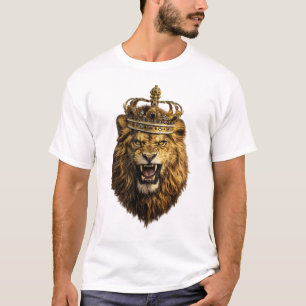 T-Shirt Couronne du Roi Lion – Style Royal Majestu