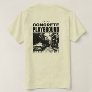 T-shirt Couronne et béton : Vêtements urbains
