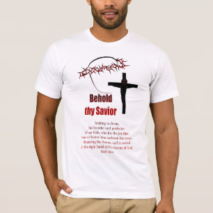 T-shirt Couronne et croix