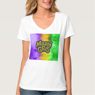 T-shirt Couronne festive de SlipperyJoe thème Mardi Gras r