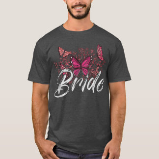 T-shirt Couronne florale de demoiselle d'honneur Mariage E