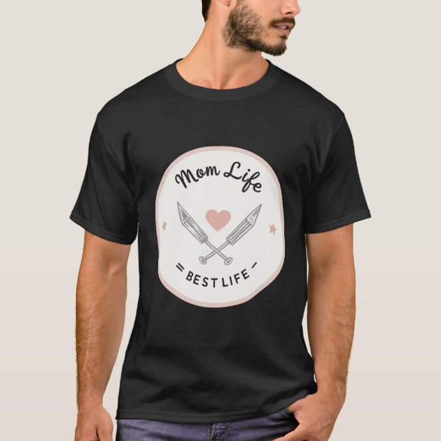 T-shirt Couronne Florale J'Aime Maman (Devant)