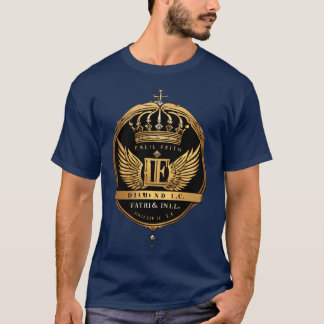 T-shirt couronne majestueuse