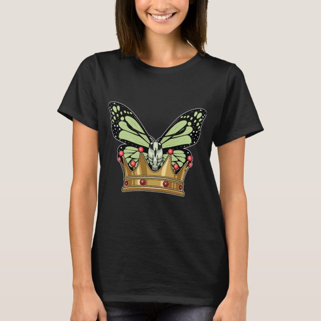 T-shirt Couronne papillon (Devant)