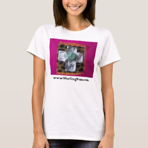 T-shirt couronne rose, www.SterlingMuse.com