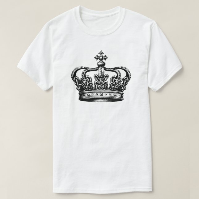 T-shirt Couronne royale (Design devant)