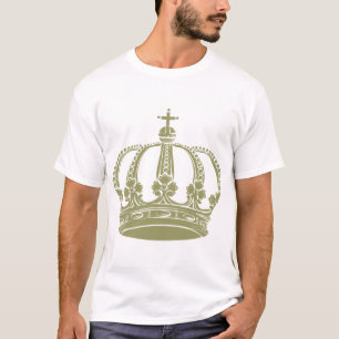 T-shirt Couronne royale 02 - Khaki