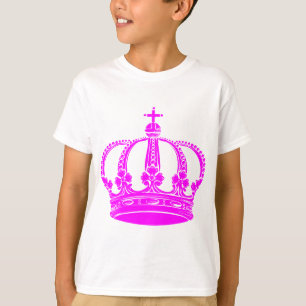 T-shirt Couronne royale 02 - Magenta