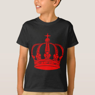 T-shirt Couronne royale 02 - Rouge