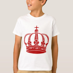 T-shirt Couronne royale 02 - Ruby Red