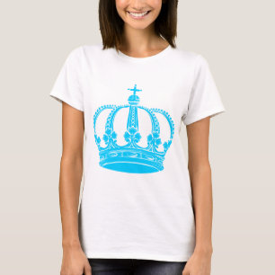 T-shirt Couronne royale 02 - Sky