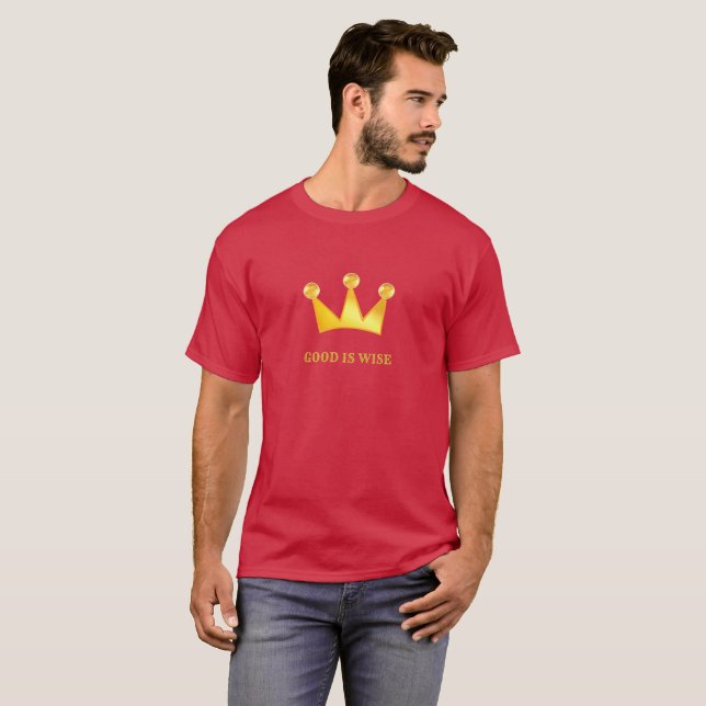 T-shirt Couronne Royale de Mode (Devant entier)