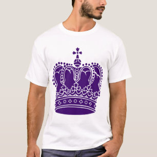 T-shirt Couronne Royale - Deep Purple
