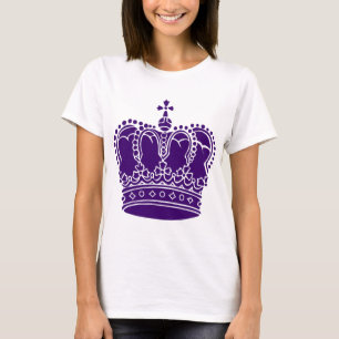 T-shirt Couronne royale - Deep Purple