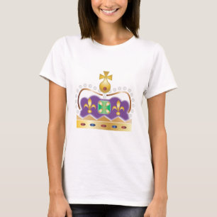 T-shirt Couronne royale traditionnelle