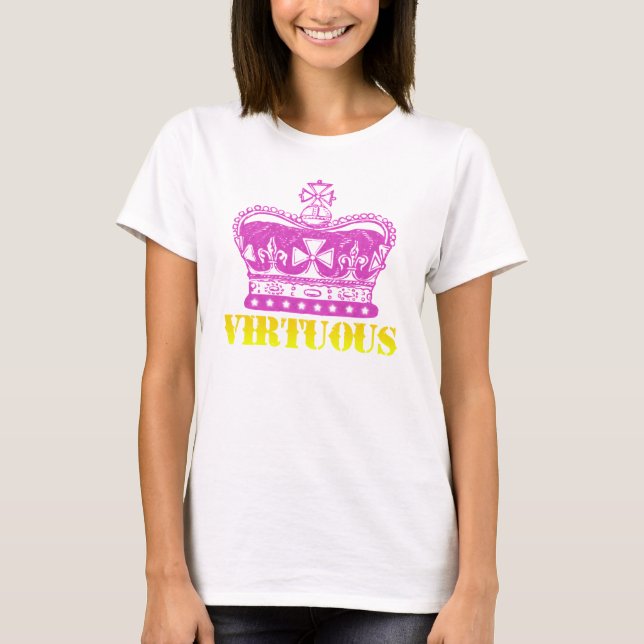 T-shirt couronne vertueuse (Devant)
