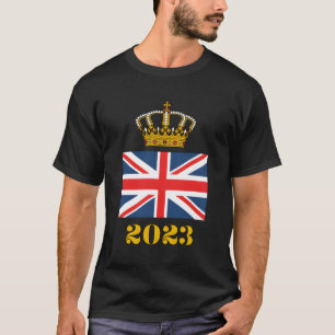 T-shirt Couronnement du roi Charles Iii 2023 Royaume-Uni C