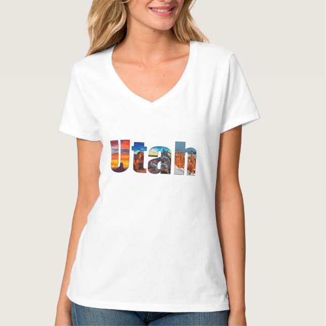 T-shirt Couronnes de l'Utah (Devant)