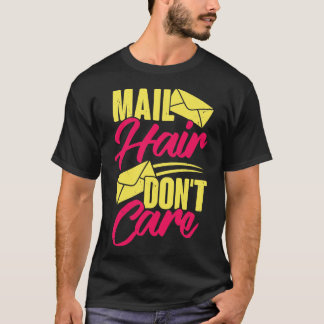 T-shirt Courrier Cheveux Postal Worker Cadeau
