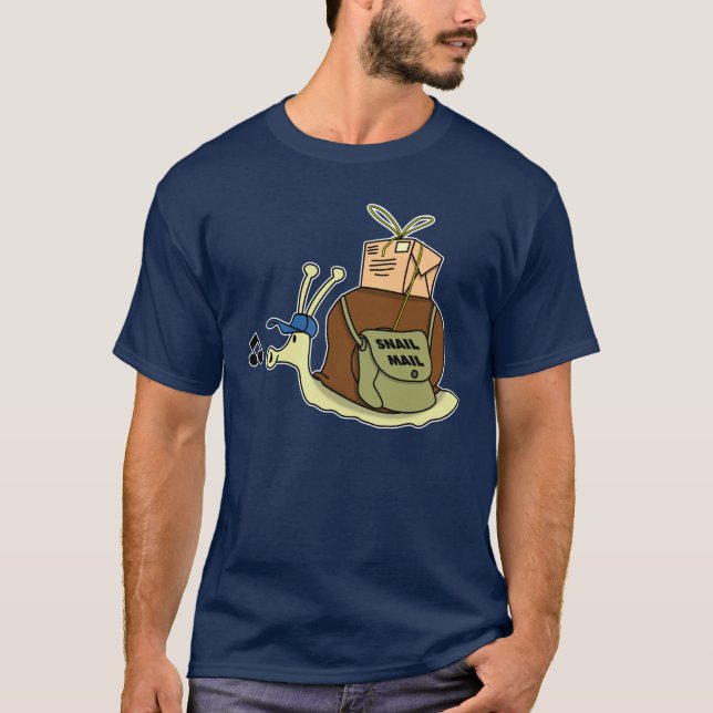 T-Shirt Courrier Escargot (Devant)