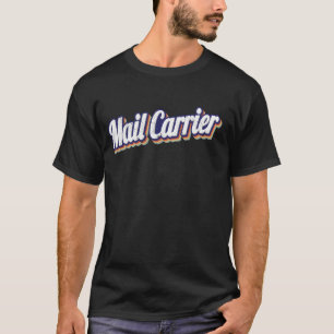 T-shirt courrier femme escouade porte-mail mignon pour fem
