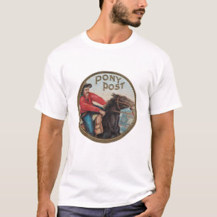 T-shirt Courrier T organique de poney