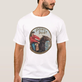 T-shirt Courrier T organique de poney