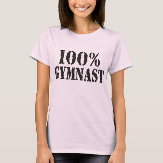 T-shirt Courroie 100% de spaghetti de gymnaste