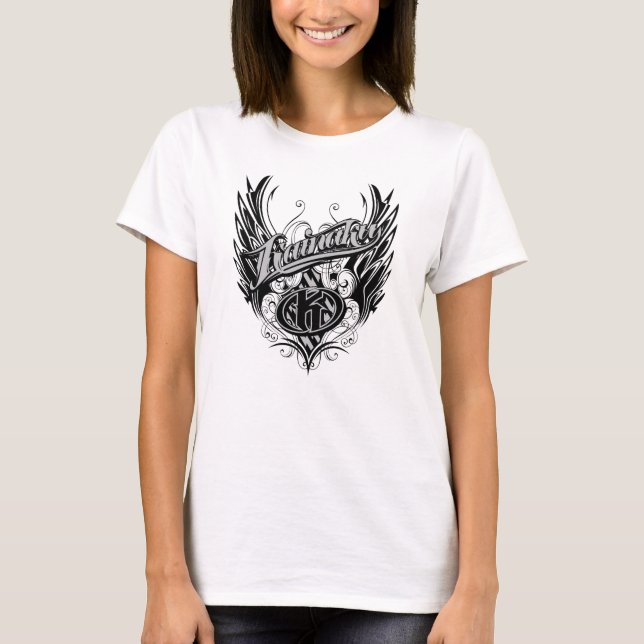 T-shirt Courroie de spaghetti adaptée par Bella de Kainaku (Devant)