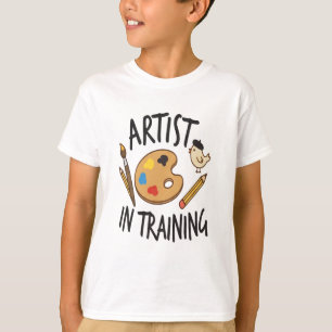 T-shirt Cours d'art pour enfants créatifs