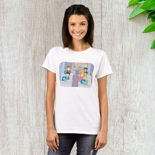 T-shirt Cours de couture pour enfants Fun Crafting et appr