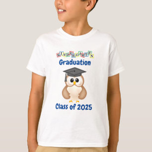 T-shirt Cours de fin d'études de la maternelle de 2025