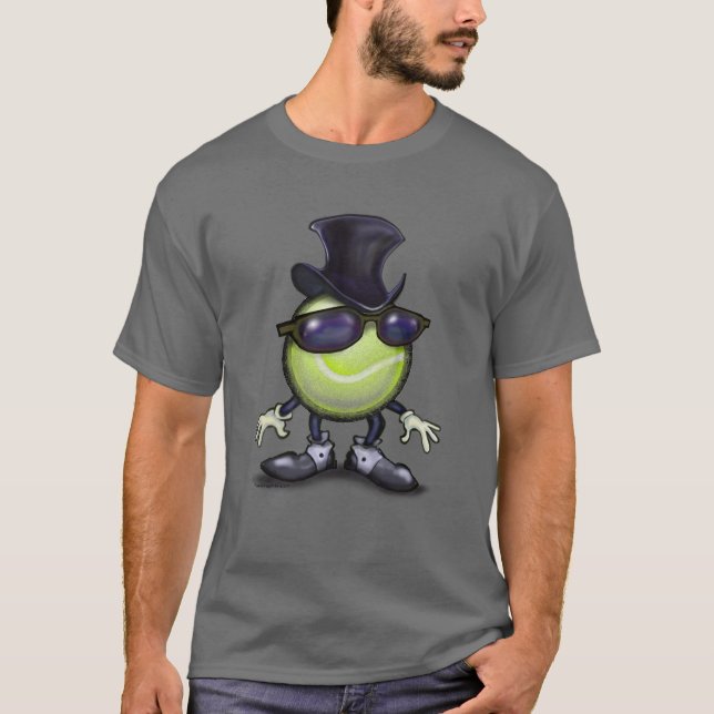 T-shirt Cours de tennis (Devant)