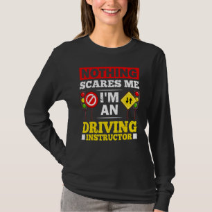 T-shirt Cours d'école de conduite d'instructeur de conduit