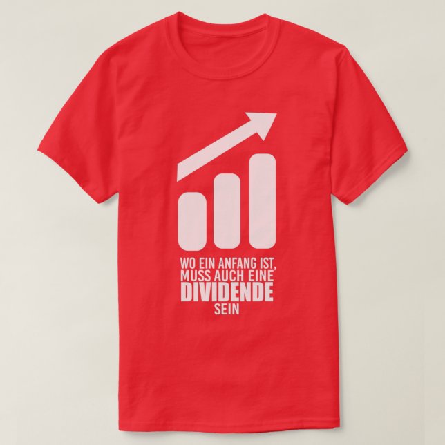 T-shirt cours des actions du courtier stock (Design devant)