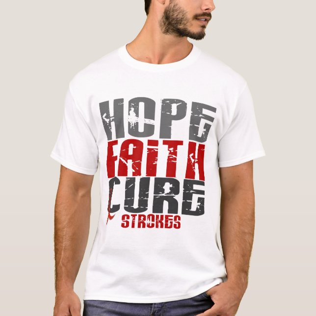 T-shirt Course 1 de traitement de foi d'espoir (Devant)