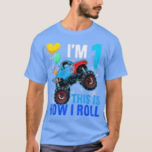 T-shirt Course 1er anniversaire garçon Blaze voiture 1 ans