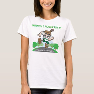 T-shirt Course 5K - tissu de pionnier de la représentatio