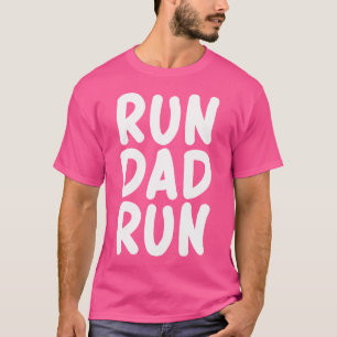 T-shirt Course à pied drôle Papa Marathon 5K Jour de cours