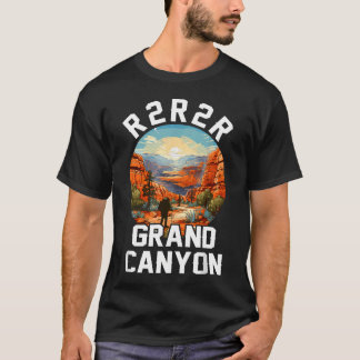 T-shirt Course à pied R2R2R dans le parc national du Grand