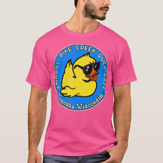 T-shirt Course annuelle de canard Pike Creek Kenosha Wisco