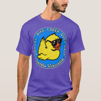 T-shirt Course annuelle de canard Pike Creek Kenosha Wisco